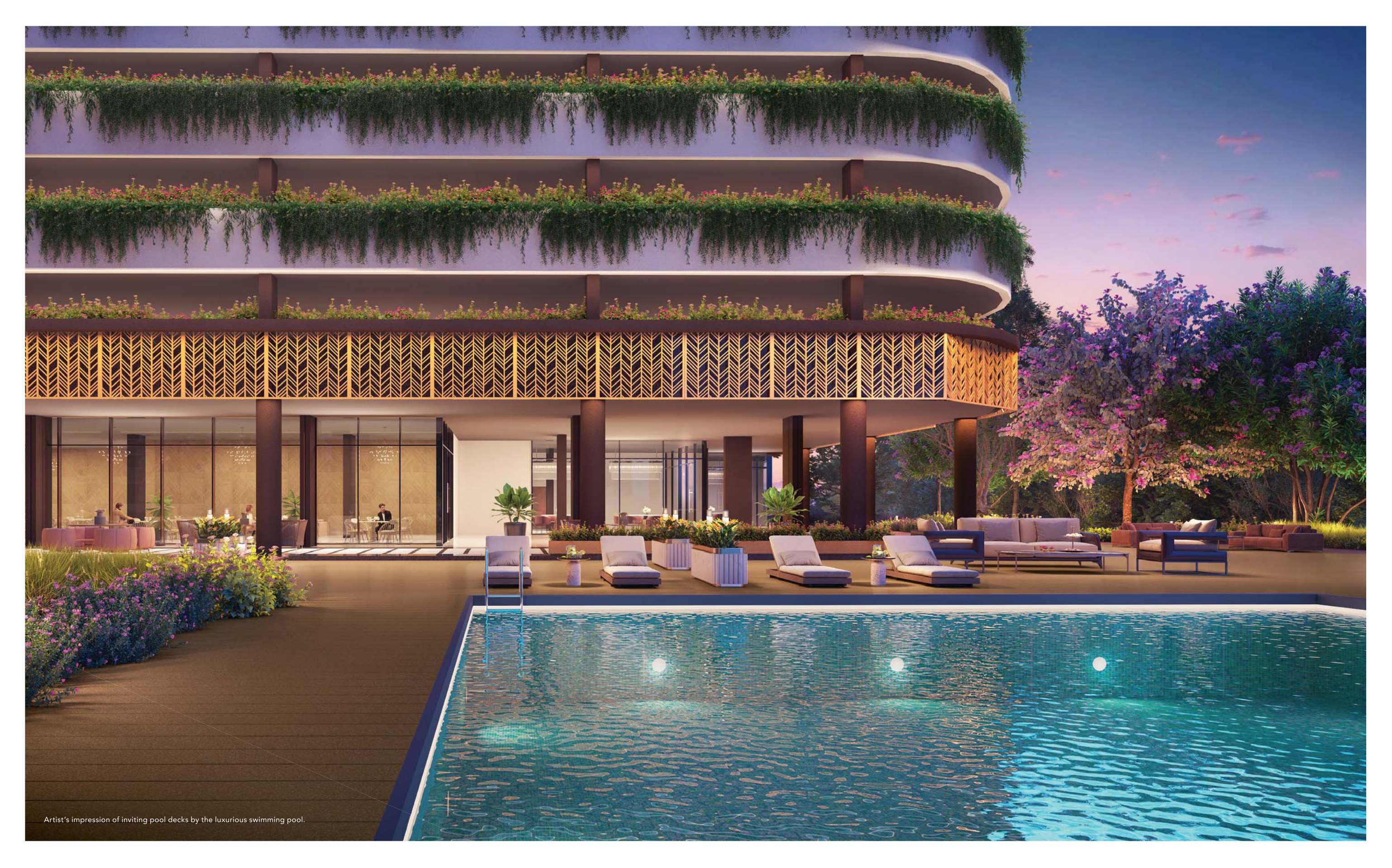 Lodha Haven residences with forest-inspired greens and lake views at Hosa Road