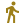 Walking and jogging track amenity icon